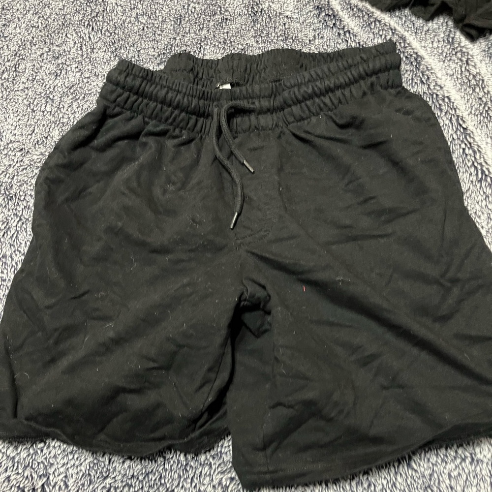 Men's Black Casual Shorts